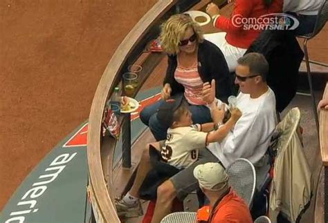 Father Fails To Catch Foul Ball And His Son Is Not Happy About It
