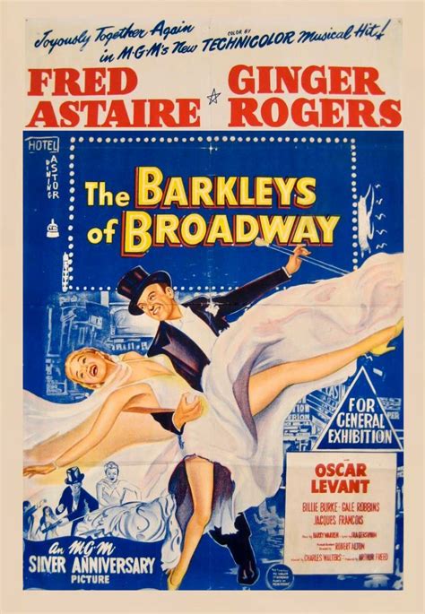 The Barkleys Of Broadway Mgm Directed By Charles Walters