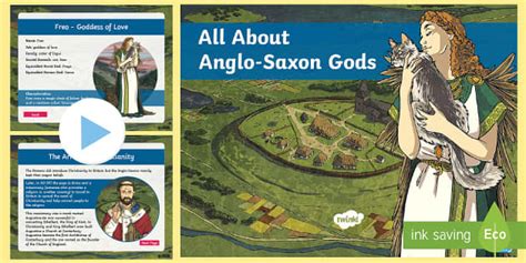 Ks2 All About Anglo Saxon Religion And Gods Powerpoint