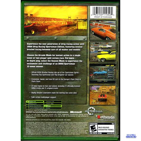 Ihra Drag Racing Sportsman Edition Xbox Ntsc Usa Have You Played A