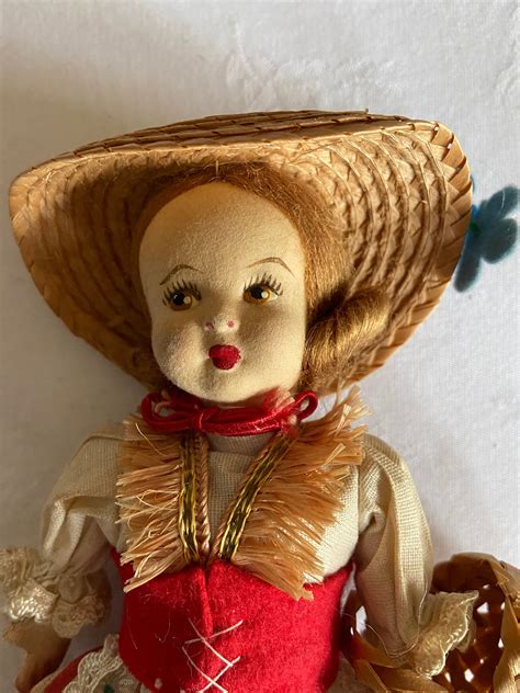 Vintage Italian Magis Doll In Traditional Costume C1950s Etsy