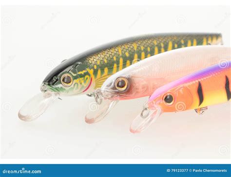 Fishing Lure Wobbler Isolated On White Background Stock Image Image