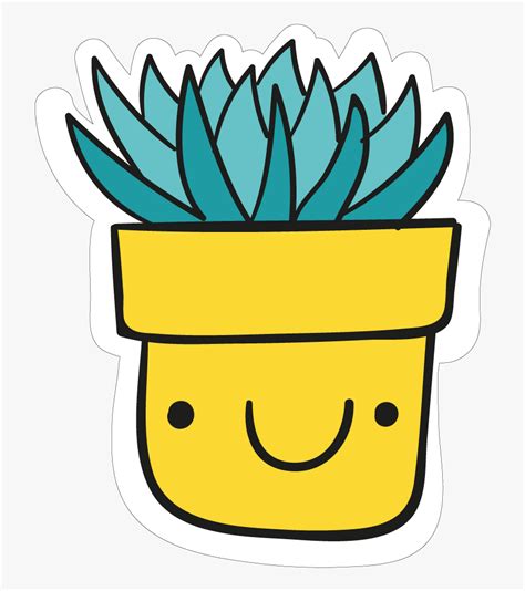 Collection Cute Things Cute Yellow Sticker Png Free Transparent