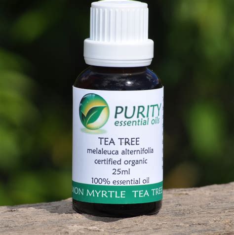 Tea Tree Essential Oil Melaleuca Alternifolia Certified Organic