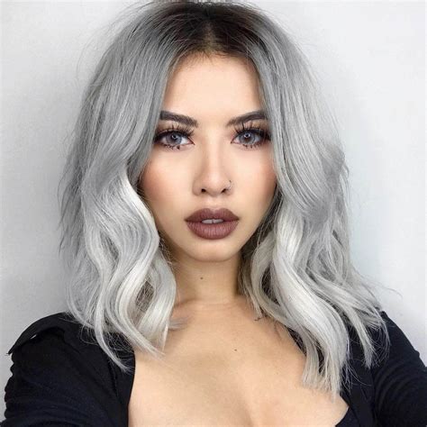 28 Inspiring Silver Hair Color Ideas Page 24 Of 28 Ninja Cosmico