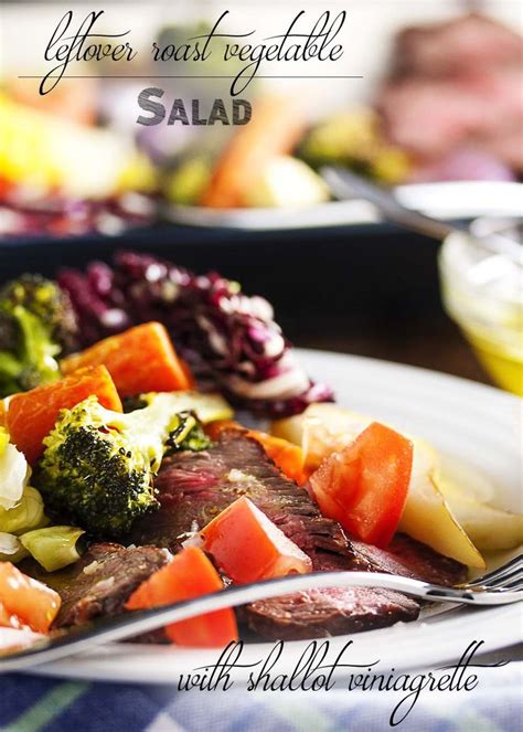 Leftover Roast Beef Salad With Shallot Vinaigrette Recipe Roasted