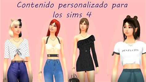 Milene Sims Contenido Personalizado Sims 4 1