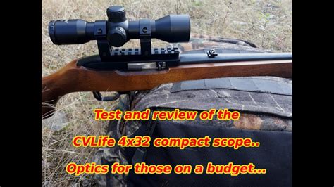 Cvlife Scope 4x32 Compact Scope Test And Review 2021 Cvlife 4x32 Best