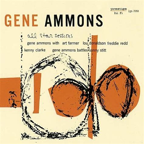 All Star Session With Sonny Stitt Gene Ammons Album
