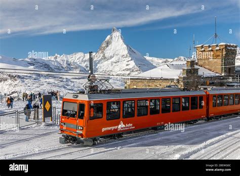 Gornergrat Railway In The Hi Res Stock Photography And Images Alamy