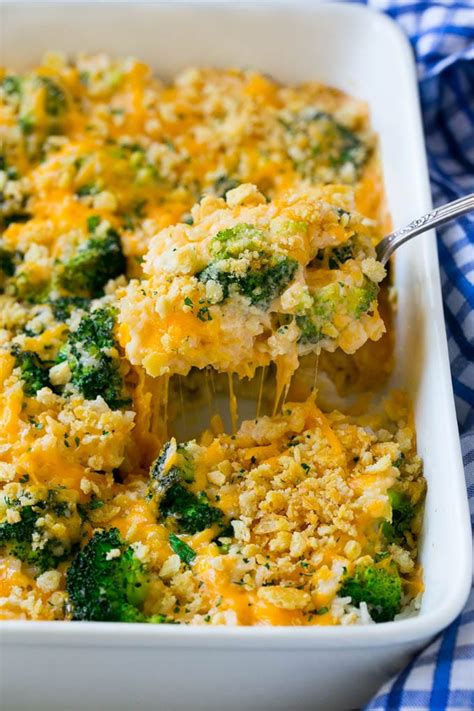 Easy Rice And Broccoli Casserole Recipe Broccoli Walls