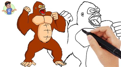 How To Draw Kong C Ch V Kong Youtube
