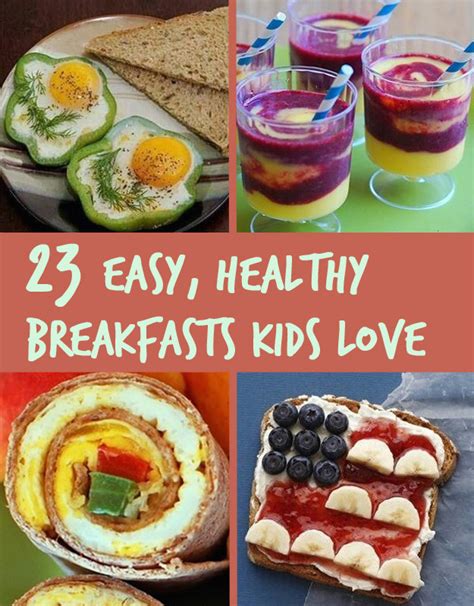 20 Of The Best Ideas For Easy Breakfast Recipes For Kids Best Recipes