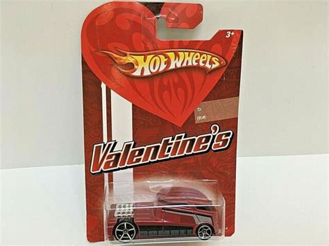 2008 Hot Wheels Valentines Qombee Truck Diecast Red Toy Ebay