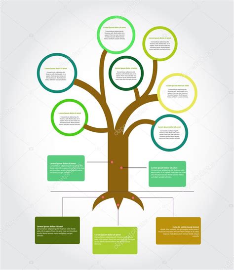 Diagrama Del árbol Stock Vector By ©timea 11020602