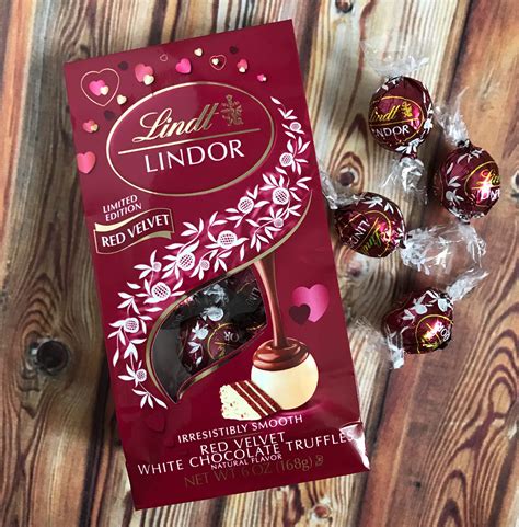 Red Velvet Lindt Lindor White Chocolate Truffles Review