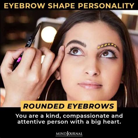 what your eyebrow shape says about your personality quiz
