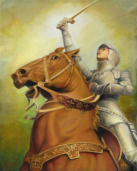 Joan Of Arc The Maid Of Orléans 16x20 Poster Fine Art Print Etsy