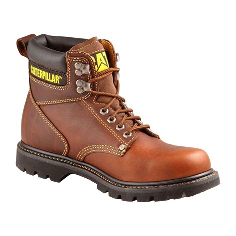 Cat Footwear Mens Second Shift 6 Brown Soft Toe Work Boot P72365