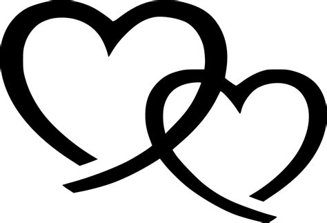 Рада митчелл, джейкоб элорди, кари матчетт и др. Two Hearts Svg Png Icon Free Download (#549609 ...