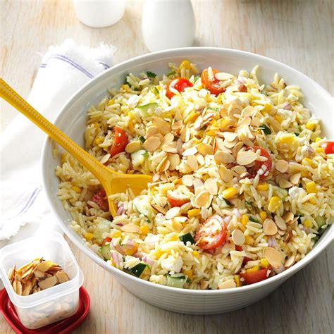 Member recipes for simple desserts for a crowd. Summer Orzo Recipe | Taste of Home