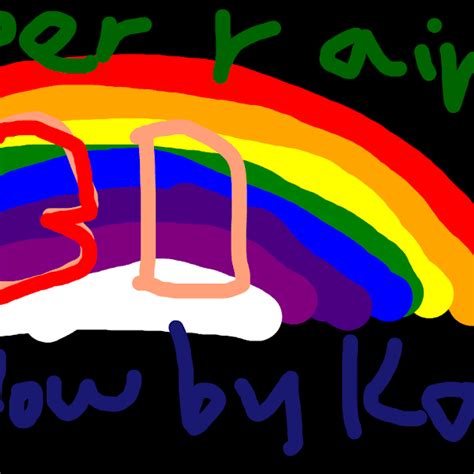 Super Rainbow 3d Drawings Sketchport