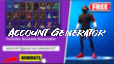 100 Working Free Fortnite Accounts Generator With Skinsemail And