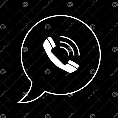 Telephone Icon Vector Whatsapp Logo Symbol Phone Pictogram Flat