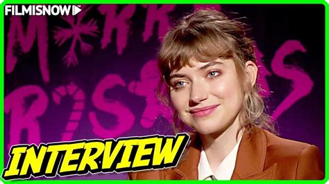 Imogen Poots Interview For Black Christmas