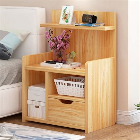 Minimalist Modern Nightstand Bedroom Bedside Cabinet Nordic Storage