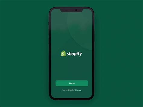 Shopify Mobile Welcome Screen By Bill Chung On Dribbble