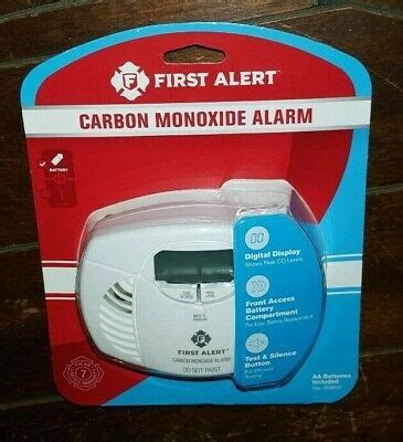 Agent of quality first alert carbon monoxide detector. First Alert Carbon Monoxide Alarm -Battery- Item #C0410 ...