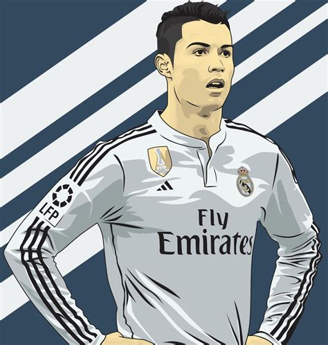 Gambar Mewarnai Ronaldo