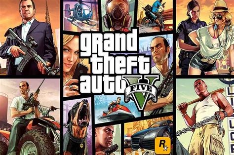 تحميل لعبة جاتا 5 للكمبيوتر كاملة مجانا Grand Theft Auto V Gta 5 V10