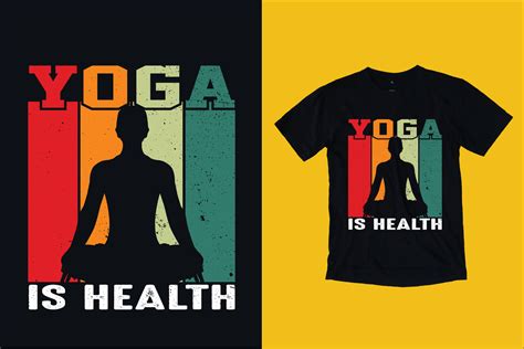 Vintage Yoga T Shirt Design 7852590 Vector Art At Vecteezy