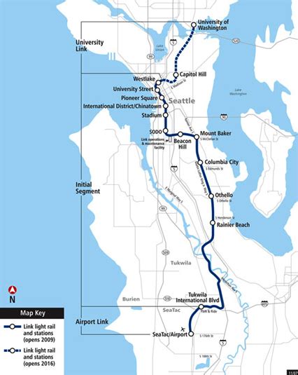 Seattles Light Rail Opens Redefining Life In The City The Transport