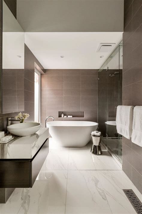 Bathroom Tile Idea Use Large Tiles On The Floor And Walls 18