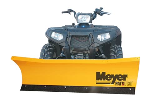 Home Plow By Meyer 29000 Path Pro 50 Universal Mount Atv Plow