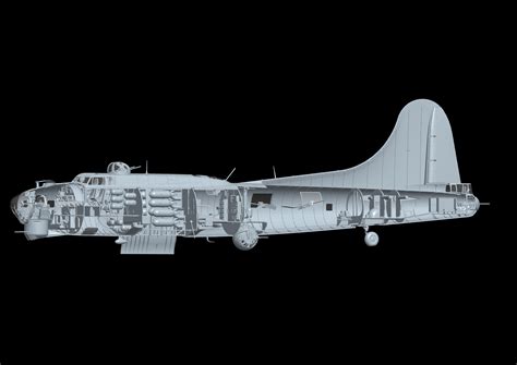 Toy Models And Kits Ac Models 116 Boeing B 17 Flying Fortress Waist