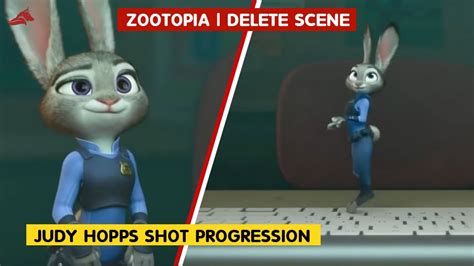 Zootopia Judy Hopps Shot Progression Delete Scene Michael Woodside