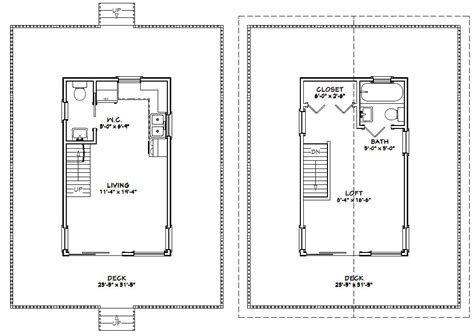 12x20 Tiny House 12x20h1a 460 Sq Ft Excellent Floor Plans