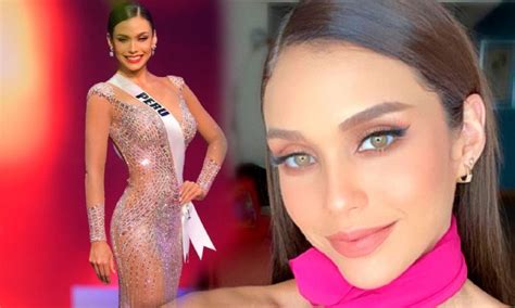 Janick Maceta Tras El Miss Universo Soy Una De Las Peruanas Que Ha Llegado Más Lejos En Esta