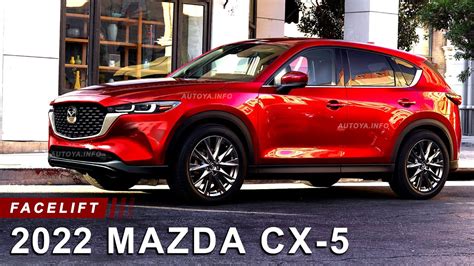 2022 Mazda Cx 5 Facelift New Lights And Bumper Redesign Instead Of