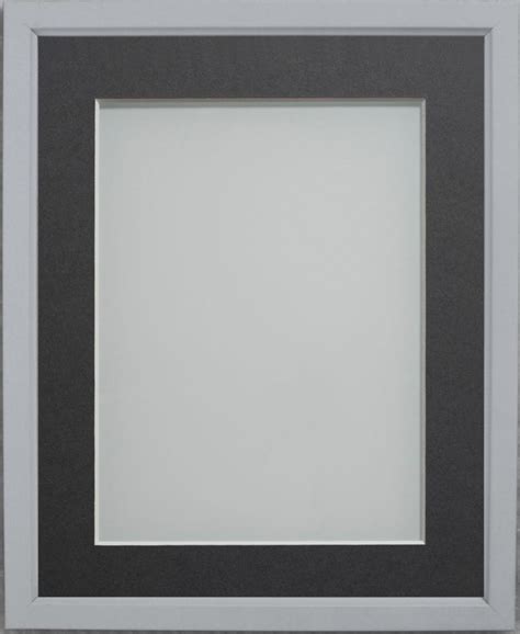 Drayton Grey A4 1175x825 Frame With Grey Mount Cut For Image Size