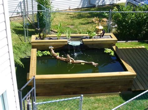 Build A Raised Wooden Pond