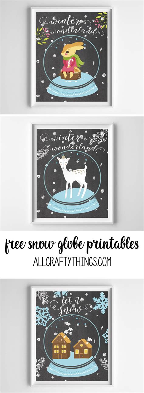 Winter Wonderland Free Printables