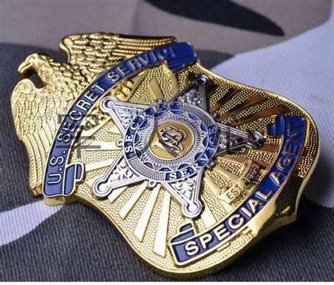 2018 The United States Secret Service Bodyguard Badge Metal Badge