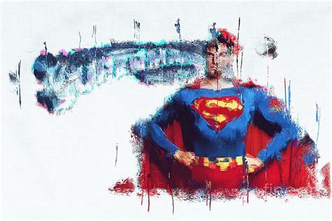 Mo3082 Movie Superman Horizontal Movie Poster Digital Art By Joanie