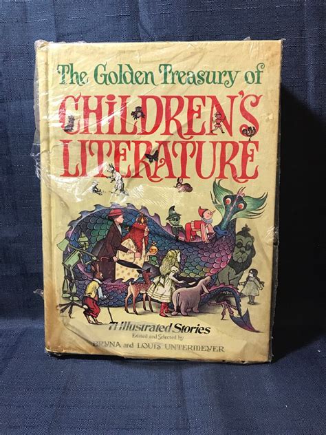The Golden Treasury Of Childrens Literature 1966 Illustrated Etsy