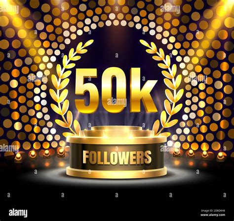 Thank You Followers Peoples 50k Online Social Group Happy Banner